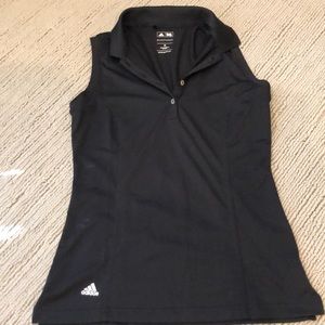 Like new black sleeveless Adidas shirt
